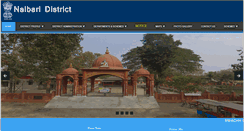 Desktop Screenshot of nalbari.nic.in