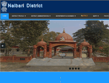 Tablet Screenshot of nalbari.nic.in